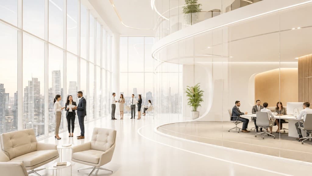 HCTPL Global Staffing — AI-powered recruitment team collaborating in a modern office